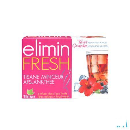 Elimin Fresh Hibiscus- Rode Vruchten Tea-bags 24  -  Tilman