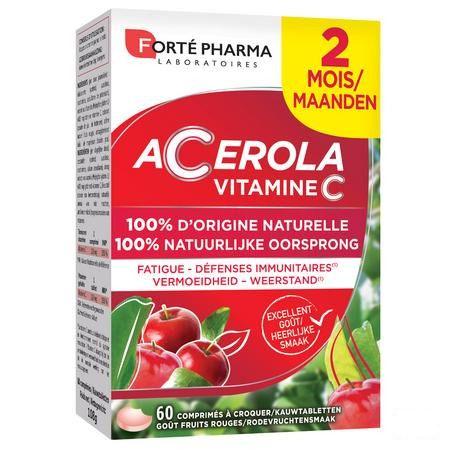 Energie Acerola kauwtabletten 60  -  Forte Pharma