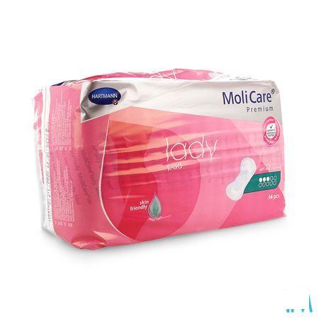 Molicare Premium Lady Pad 3 Drops 34X13Cm 14  -  Hartmann