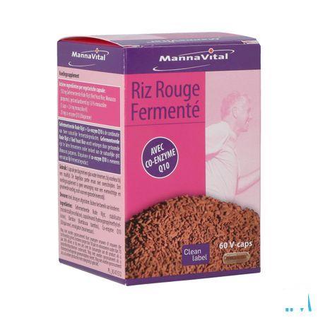 Mannavital Riz Rouge Fermente V-Caps 60