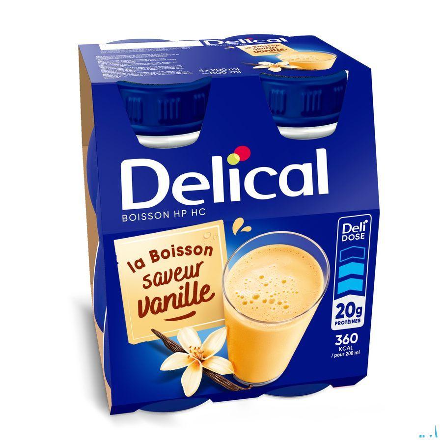 Delical Hphc 360 Vanilla 4X200 ml  -  Bs Nutrition