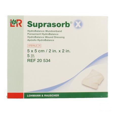 Suprasorb X Kp Cellulose Ster 5x 5cm 5 20534  -  Lohmann & Rauscher