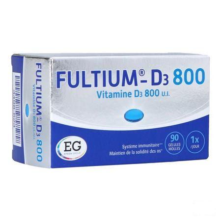 Fultium D3 800 Zachte Capsule 90  -  EG