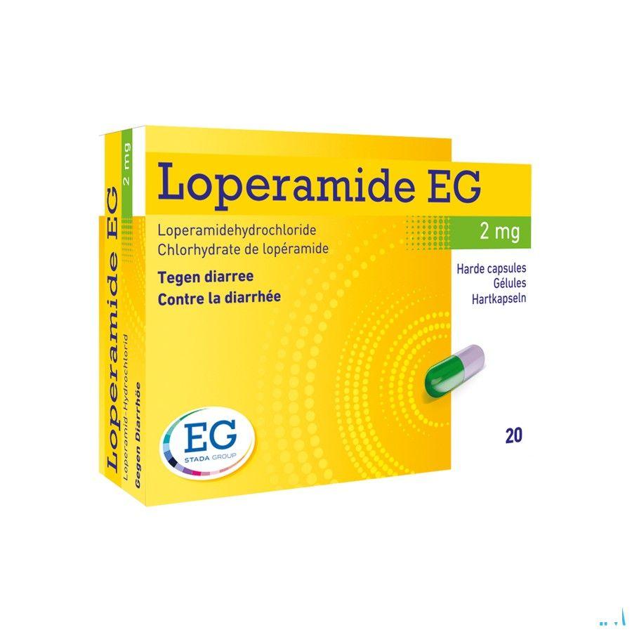 Loperamide EG Capsule 20x2 mg  -  EG