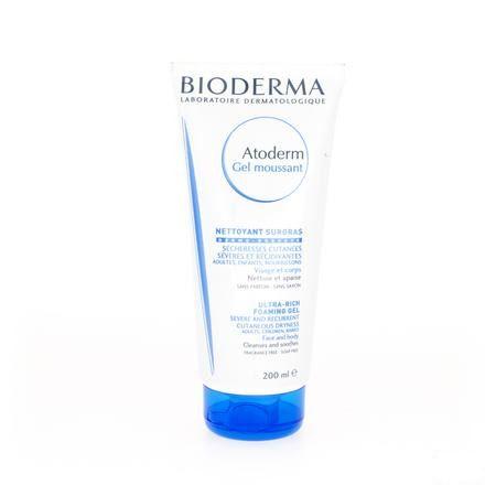 Bioderma Atoderm Schuimende Gel Dh Tube 200 ml