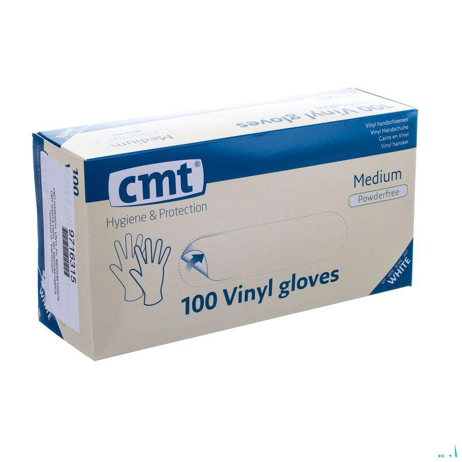 Cmt Handschoenen Vinyl zonder poeder L 100  -  Infinity Pharma