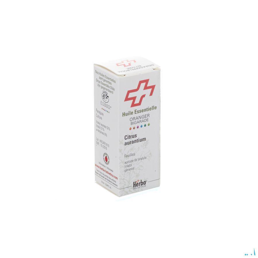 Citrus Aurant.blad Herba Helv. Essentiele Olie 10 ml