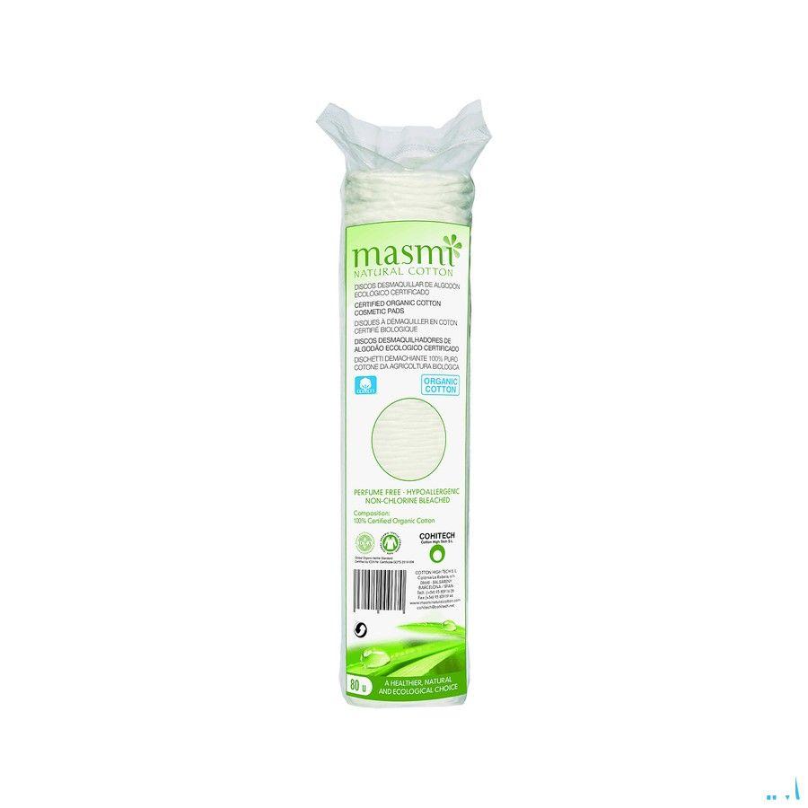 Masmi Disques Maquiller Coton Bio 80  -  Natur'Inov