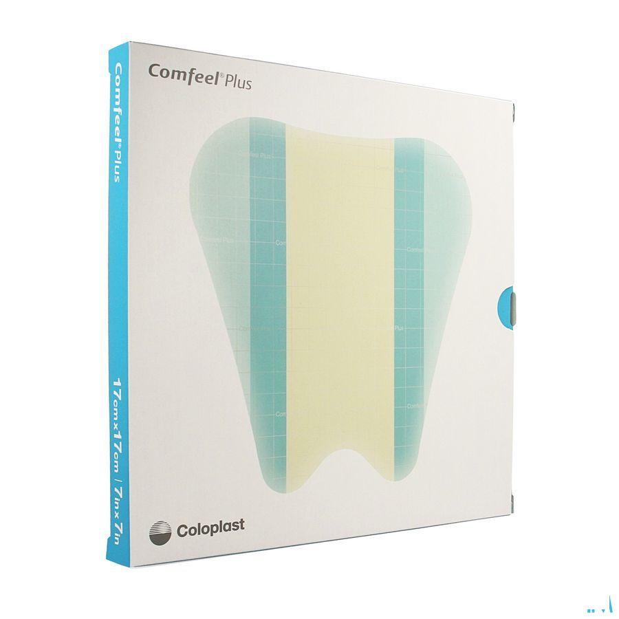 Comfeel Plus Sacrum Verband Hydrocol. 17x17cm 5  -  Coloplast