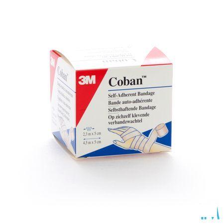 Coban Bandage Elast.tan 5,0cmx4,57m Roul. 1582p  -  3M
