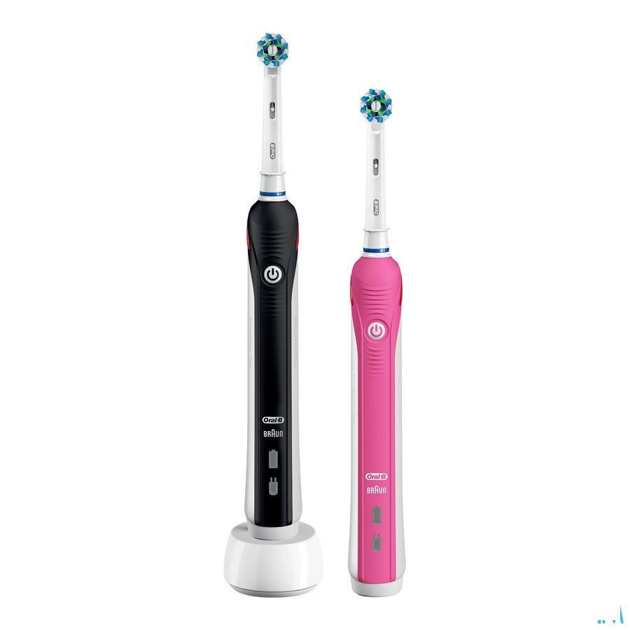 Oral B Pro 2950 Duo Tandenborstel Elec. Black+Pink