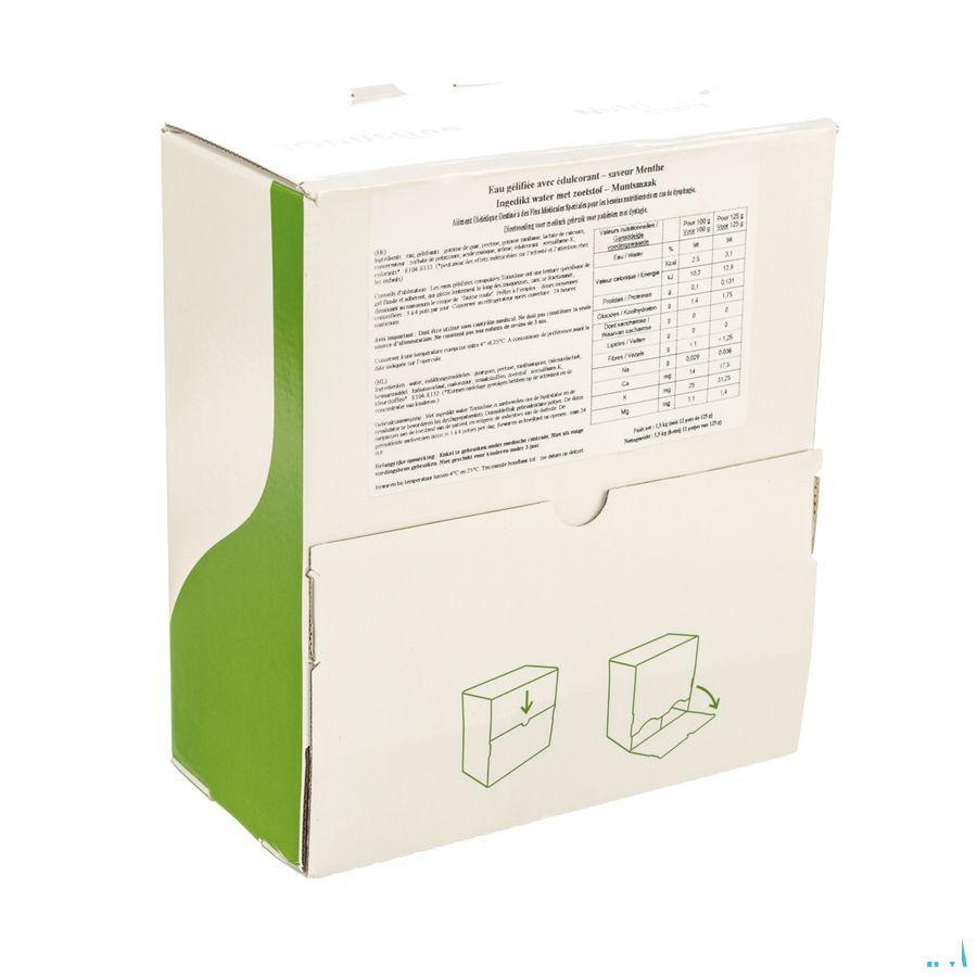 Jelly Gel Zoetstof Munt 12x125 ml  -  Nutrisens Medical