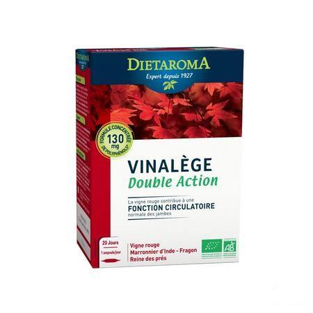 Dietaroma Vinalege Double Action Ampoule 20x10 ml  -  Manino