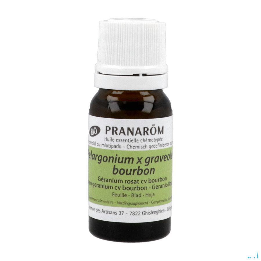 Geranium Bourbon Bio Essentiele Olie 10 ml  -  Pranarom