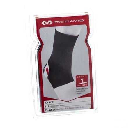 Mcdavid Ankle Brace Elastic Black Xl 511