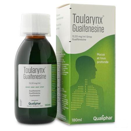 Toularynx Guaifenesine 13,33 mg/ml Siroop 1