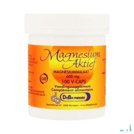 Magnesium Actif Capsule 100 X 600 mg  -  Deba Pharma
