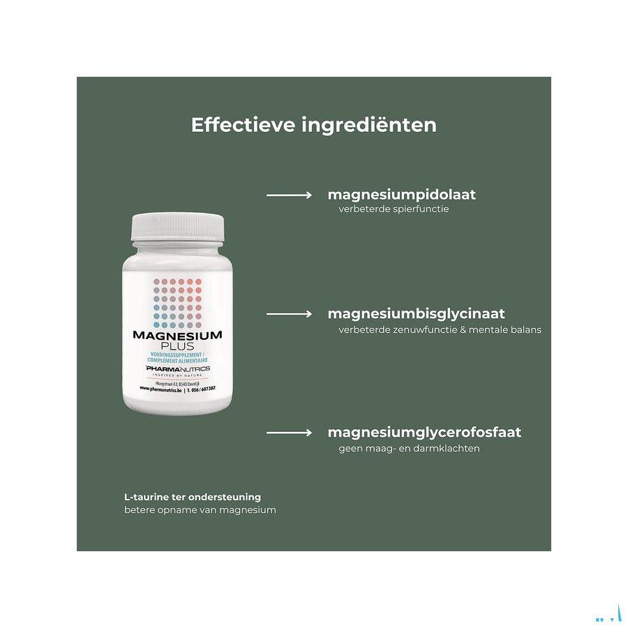 Magnesium Plus Comprimes 90 Pharmanutrics  -  Pharmanutrics