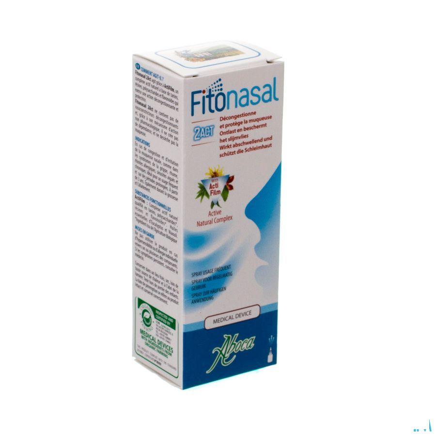 Fitonasal 2Act Neusspray 15 ml Aboca  -  Aboca