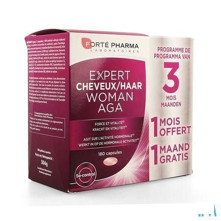 Expert Cheveux Femme Aga Capsule 180  -  Forte Pharma
