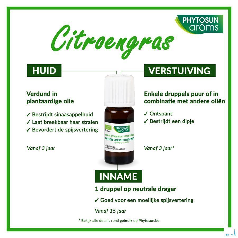 Phytosun Lemon-grass Fr-bio-01 10 ml