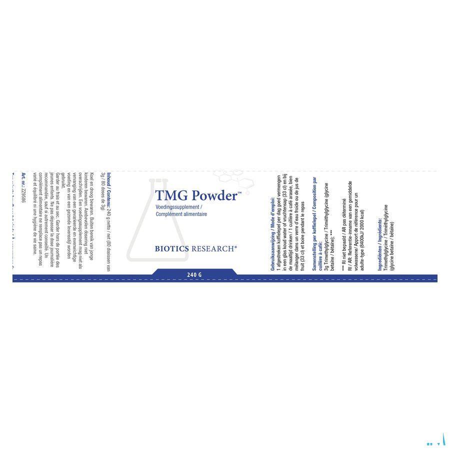 Biotics TMG 240 mg  -  Energetica Natura
