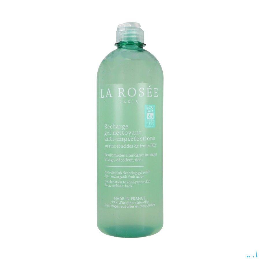 La Rosee Reinig.Gel Anti Puist Zn & Fruitzuren Nav. 400 ml