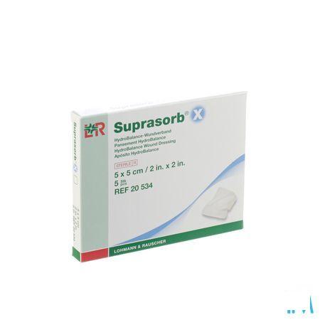 Suprasorb X Kp Cellulose Ster 5x 5cm 5 20534  -  Lohmann & Rauscher