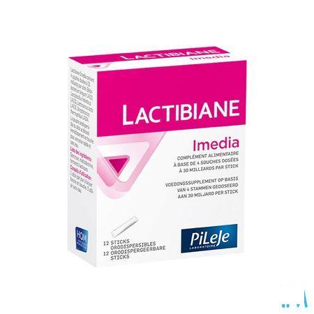 Lactibiane Imedia Sticks 12  -  Pileje