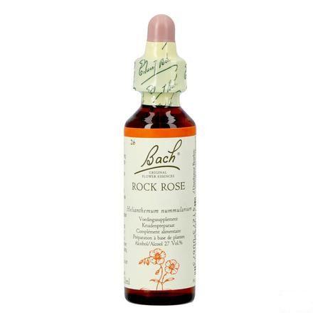 Bach Flower Remedie 26 Rock Rose 20 ml
