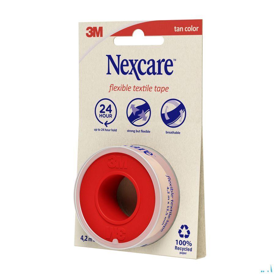 Nexcare 3M Textile Ruban Flexi. 4,2m x 12,5mm Nt04-1