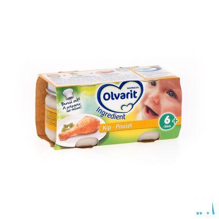 Olvarit Ingredient Kip Pot 2x80 gr 123224  -  Nutricia