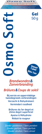 Osmo Soft Brandwonden + zonverbr. Hydrogel Tube 50 gr