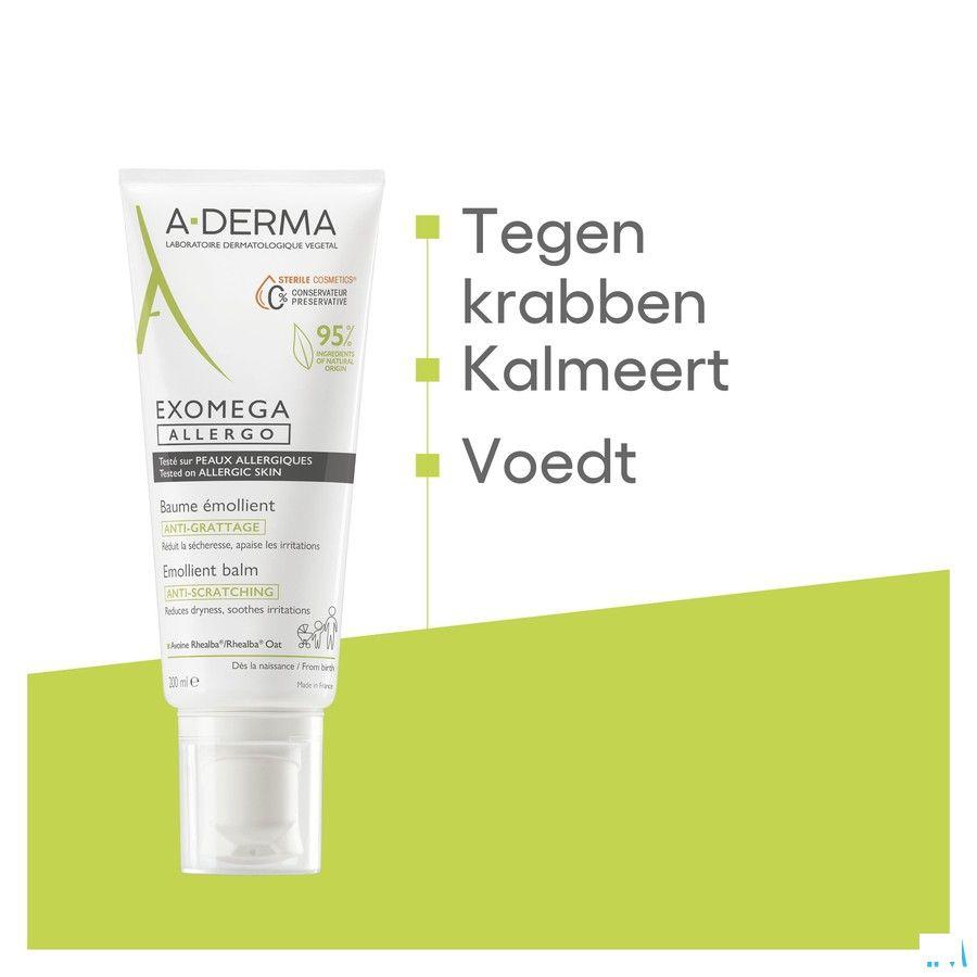 Aderma Exomega Allergo Balsem Emolierend Tube200 ml  -  Aderma