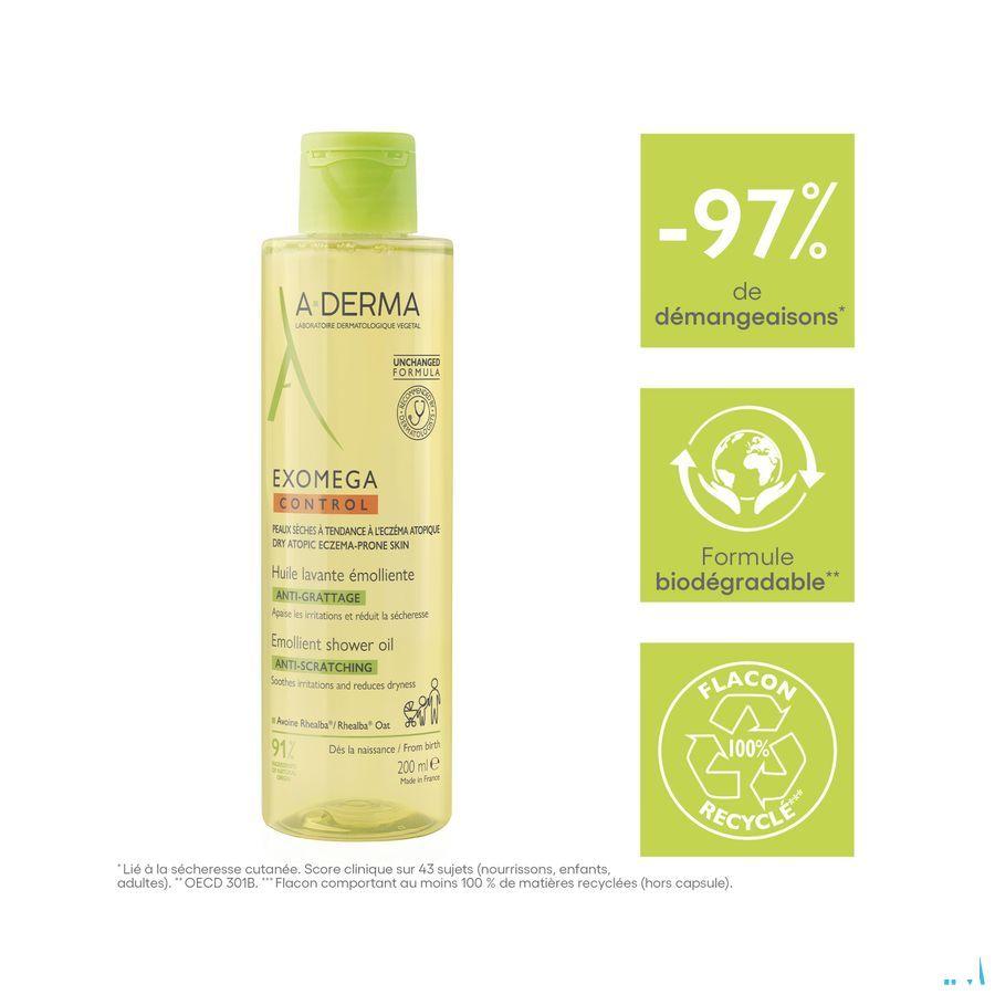Aderma Exomega Control Emolierende Wasolie 200 ml