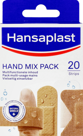 Hansaplast Pleisters Hand Mix Pack Strips 20  -  Beiersdorf