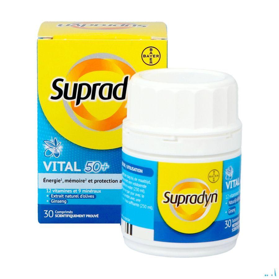 Supradyn Vital 50 + Filmomhulde tabl 30
