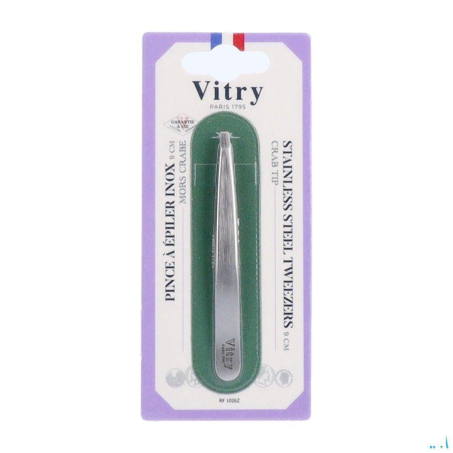 Vitry Classic Epileerpincet Prof Krab Satin 1026  -  Vitry