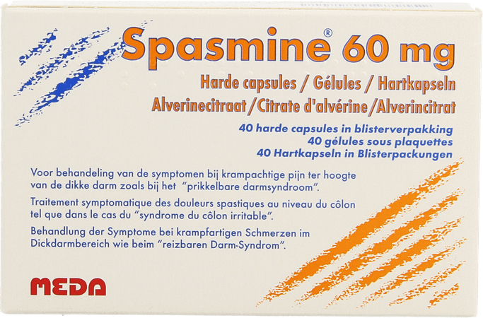 Spasmine Capsule 40 X 60 mg