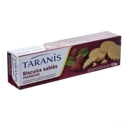 Taranis Zandkoekje Framboos 120 gr 4616  -  Revogan