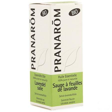 Salie Lavendelblad Bio Essentiele Olie 10 ml  -  Pranarom