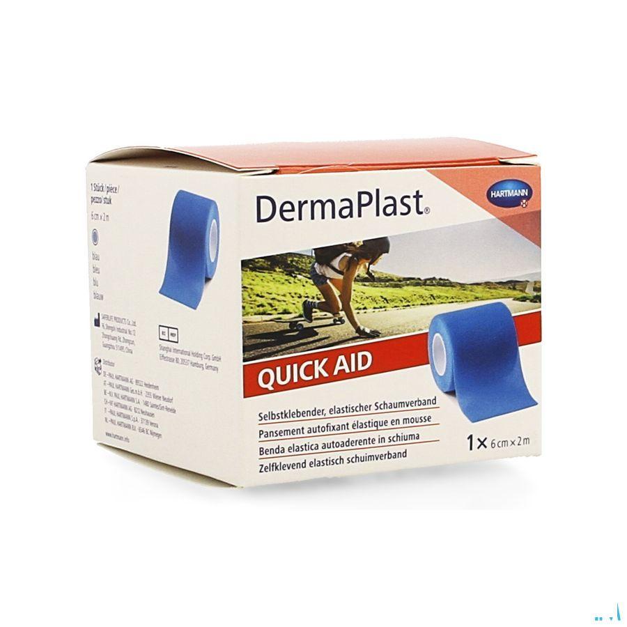 Dp Quickaid 6cm X 2m,bleu 1 P/s  -  Hartmann