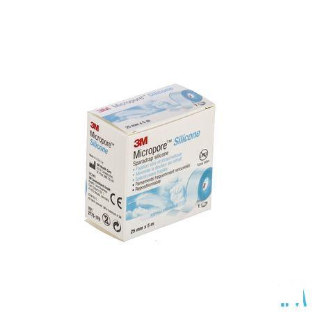 Micropore 3m Silicone Tape 25,0mmx5m 1 2775p-1  -  3M