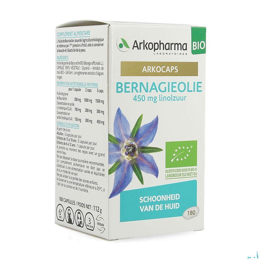 Arkogelules Huile De Bourrache Bio 180 G  -  Arkopharma