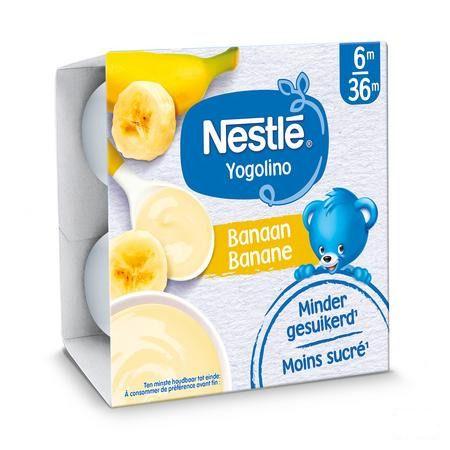 Nestle Yogolino Banana 4x100 gr  -  Nestle