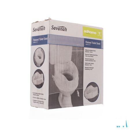Siege Toilet Savanah 10Cm Blanc Homecraft 