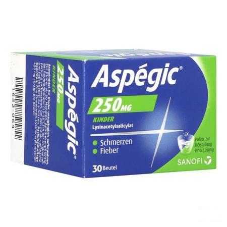 Aspegic 250 Pulv 30x 250 mg