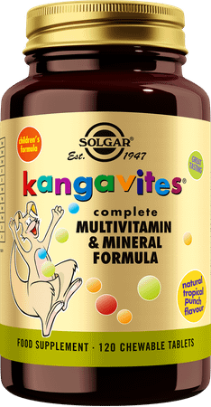 Solgar Kangavites Tropical Punch kauwtablettenet 120  -  Solgar Vitamins