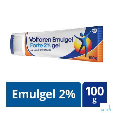 Voltaren Emulgel Forte 2 % Gel 100G New