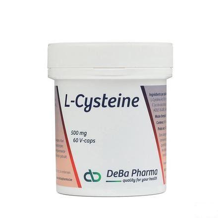 L-cysteine 500 mg + Vit C-b6 V-Capsule 60 Deba  -  Deba Pharma